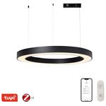 IMMAX NEO PASTEL SLIM SMART závěsné svítidlo 95 x 7cm 68W černé Zigbee 3.0, TUYA 07211L