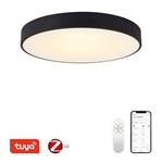 IMMAX NEO RONDATE SLIM Smart stropní svítidlo 60 x 7cm 53W černé Zigbee 3.0, TUYA 07202L