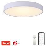 IMMAX NEO RONDATE SLIM SMART stropní svítidlo 80 x 7cm 65W bílé Zigbee 3.0, TUYA 07207L