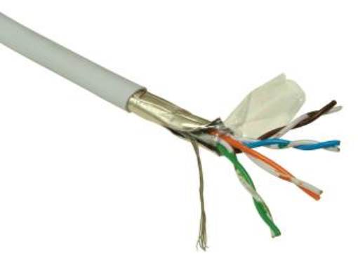 Instalační kabel Solarix FTP, Cat5E, licna, PVC, box 305m SXKL-5E-FTP-PVC-GY