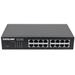 INTELLINET 16-Port Gigabit Ethernet Switch, 16-Port RJ45 10/100/1000 Mbps, IEEE 802.3az Energy Efficient Ethernet 561068