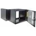 Intellinet 19" Double Section Wallmount Cabinet, 12U, Flatpack, čierny, 450 mm (17.72") depth 713788