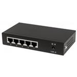 Intellinet 5-port Gigabit PoE Switch, 4x GbE PoE+, 1x GbE, PoE 60W, fanless 561228