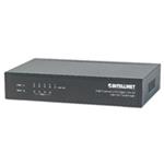 Intellinet 5-Port gigabit PoE+ Switch, 4x PoE port, 68W PoE budget, možnost napájet přes port 1 (PoE PD) 561082