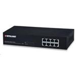 Intellinet 8-Port 10/100 PoE+ Switch, 66W PoE budget 560764