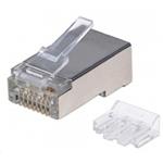 INTELLINET konektor STP, lanko, RJ45, CAT6a,90ks 790697