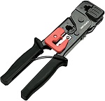 INTELLINET Modular Plug Crimp Tool RJ-11/12 and RJ-45 Crimp/Cutter tool 0766623210836