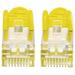 Intellinet patch kábel, Cat6, S/FTP, LSOH, RJ45-Male/RJ45-Male, 1m, žltý