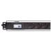 Intellinet Vertical Rackmount 12-Way Power Strip - German Type, rozvodný panel, 12x DE zásuvka, 1.6m kábel 711449