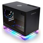 InWin case A1 Plus Black, 650W PSU GOLD, Mini ITX, Tempered Glass, ARGB Fans, Qi 10W Charging panel IW-A1PLUS-BLACK