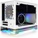 InWin case A1 Plus White, Tempered glass, 650W PSU GOLD included, Mini ITX, ARGB Fans, 10W Charging pane IW-A1PLUS-WHITE