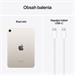 iPad mini Wi-Fi 128GB Hviezdny biely (2024) MXN83HC/A