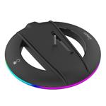 iPega P5S025S Vertikální Stojan s RGB pro PS5 Slim Black 6974363711306