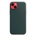 iPhone 14+ Leather Case with MagSafe- Forest Green MPPA3ZM/A