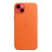 iPhone 14+ Leather Case with MagSafe - Orange MPPF3ZM/A