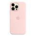 iPhone 14 Pro Max Silicone Case with MS-Chalk Pink MPTT3ZM/A