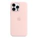 iPhone 14 Pro Max Silicone Case with MS-Chalk Pink MPTT3ZM/A