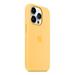 iPhone 14 Pro Max Silicone Case with MS - Sunglow MPU03ZM/A