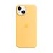 iPhone 14 Silicone Case with MS - Sunglow MPT23ZM/A