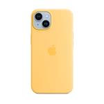 iPhone 14 Silicone Case with MS - Sunglow MPT23ZM/A