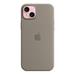 iPhone 15 Plus Silicone Case with MagSafe - Clay MXQU3ZM/A