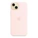 iPhone 15 Plus Silicone Case with MagSafe - Light Pink MXQV3ZM/A