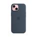 iPhone 15 Silicone Case with MagSafe - Storm Blue MXPF3ZM/A