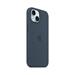 iPhone 15 Silicone Case with MagSafe - Storm Blue MXPF3ZM/A