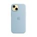 iPhone 15 Silicone Case with MS - Light Blue MWND3ZM/A