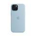 iPhone 15 Silicone Case with MS - Light Blue MWND3ZM/A