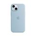 iPhone 15 Silicone Case with MS - Light Blue MWND3ZM/A