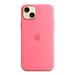 iPhone 15+ Silicone Case with MS - Pink MWNE3ZM/A