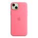 iPhone 15+ Silicone Case with MS - Pink MWNE3ZM/A