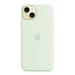 iPhone 15+ Silicone Case with MS - Soft Mint MWNG3ZM/A