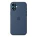 iPhone 16 Plus Silicone Case with MagSafe - Denim MYYA3ZM/A