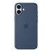 iPhone 16 Plus Silicone Case with MagSafe - Denim MYYA3ZM/A