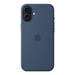 iPhone 16 Plus Silicone Case with MagSafe - Denim MYYA3ZM/A