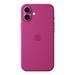 iPhone 16 Plus Silicone Case with MagSafe - Fuchsia MYYE3ZM/A