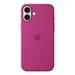 iPhone 16 Plus Silicone Case with MagSafe - Fuchsia MYYE3ZM/A