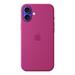 iPhone 16 Plus Silicone Case with MagSafe - Fuchsia MYYE3ZM/A