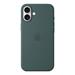 iPhone 16 Plus Silicone Case with MagSafe - Lake Green MYYH3ZM/A