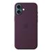 iPhone 16 Plus Silicone Case with MagSafe - Plum MYYD3ZM/A