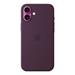 iPhone 16 Plus Silicone Case with MagSafe - Plum MYYD3ZM/A