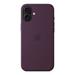 iPhone 16 Plus Silicone Case with MagSafe - Plum MYYD3ZM/A