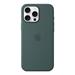 iPhone 16 Pro Max Silicone Case with MagSafe - Lake Green MA7V4ZM/A