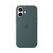 iPhone 16 Silicone Case with MagSafe - Lake Green MYY83ZM/A