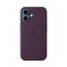 iPhone 16 Silicone Case with MagSafe - Plum MYY43ZM/A