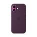 iPhone 16 Silicone Case with MagSafe - Plum MYY43ZM/A