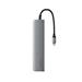 iStores by Epico 6in1 Aluminium Hub 8K with USB-C connector - space gray 9915112100073