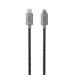 iStores by EPICO FABRIC BRAIDED CABLE C to Lightning 1.2m - space grey 9915101300203